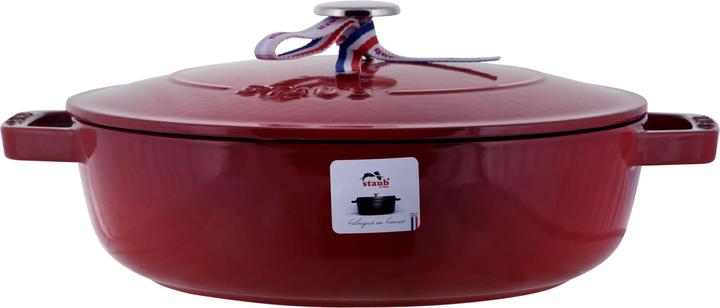 Immagine prodotto Staub Roaster Chistera Drop (24 cm, Pirofila + casseruola, Ghisa)