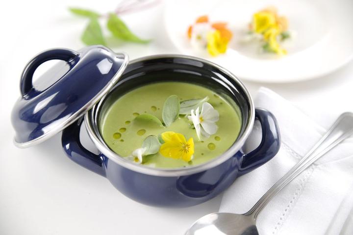 Actual product image Hendi Pot, enamelled (12 cm, Casserole + Stewpot, Enamel, Stainless steel)