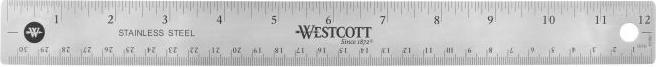Immagine prodotto Westcott Righello in metallo (300 mm)