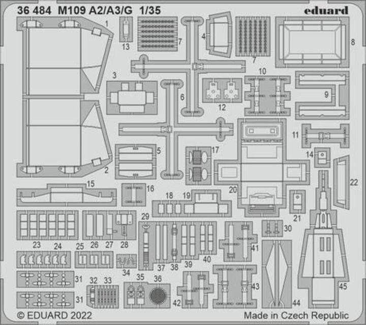 Produktbild Eduard M109 A2/A3/G 1/35