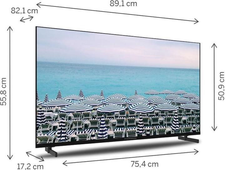 Image du produit Thomson 40FD2S13 40' Easy TV Led Full (40", LCD)