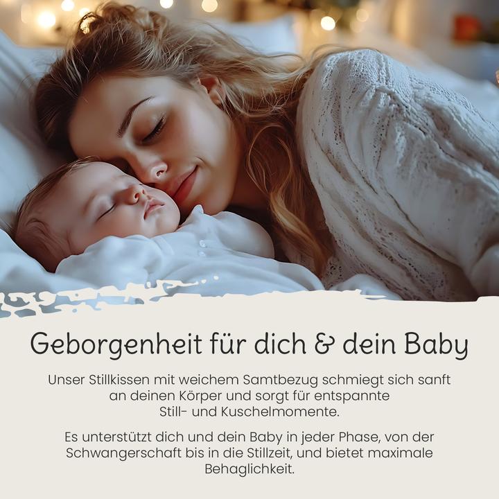 Immagine prodotto Bestschlaf Multifunktions-Körperkissen, Schwangerschaftskissen in U Form, Stillkissen mit abnehmbarem und