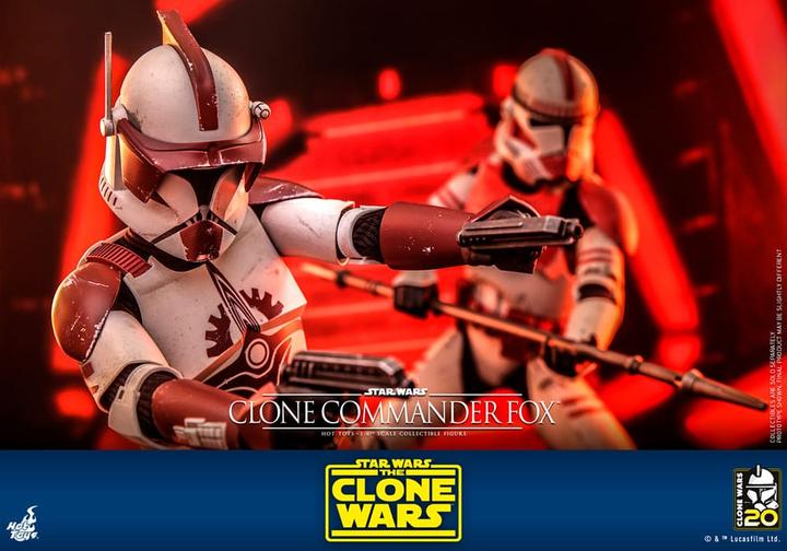 Produktbild Hot Toys Star Wars: The Clone Wars figurine 1/6 Clone Commander Fox 30 cm