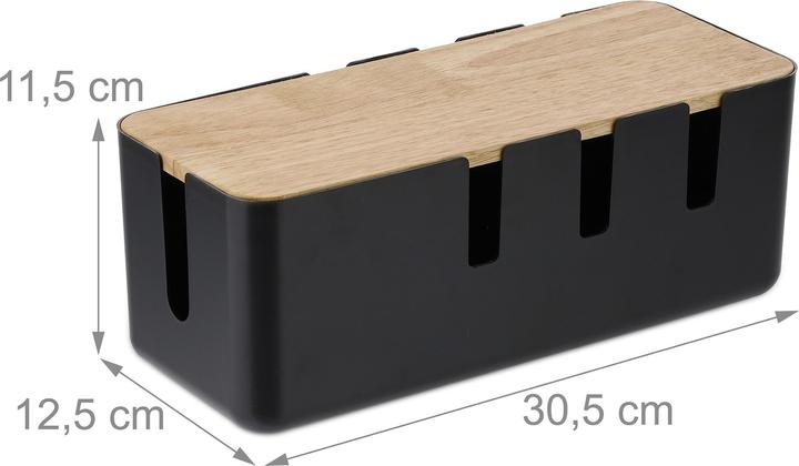 Actual product image Relaxdays Cable box