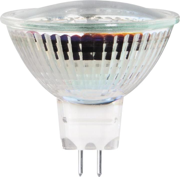 Image du produit Xavax Lampe LED, GU5.3, 245lm remplace 22W, lampe à réflecteur MR16, blanc chaud, verre (GU5.3, 3 W, 245 lm, 1 x, G)
