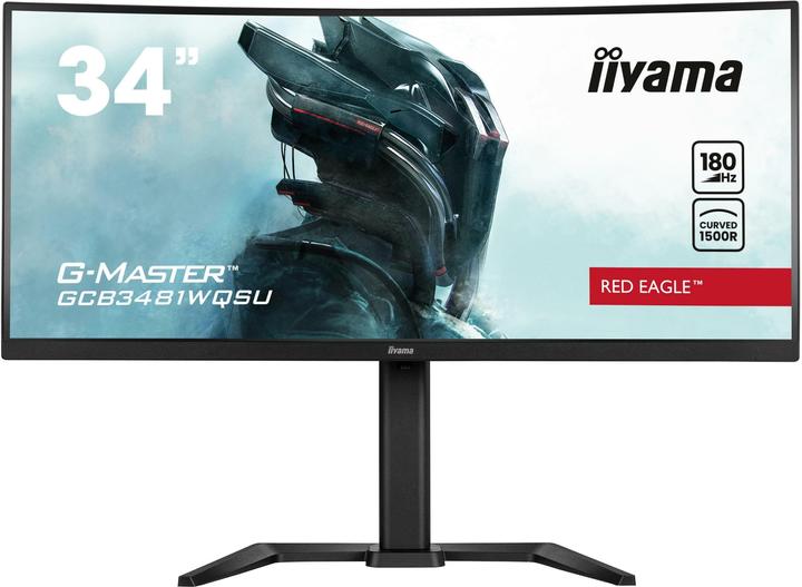 Produktbild iiyama 34" CURVED QHD 180Hz / HAS (3440 x 1440 Pixel, 34")