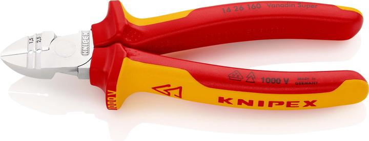 Produktbild Knipex Abisolier-Seitenschneider (160 mm)