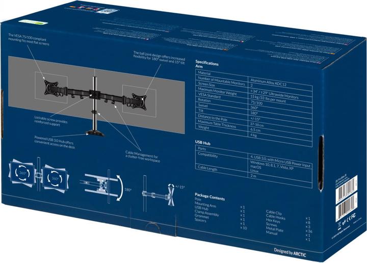 Produktbild Arctic Z2 Pro (Tisch, 34")