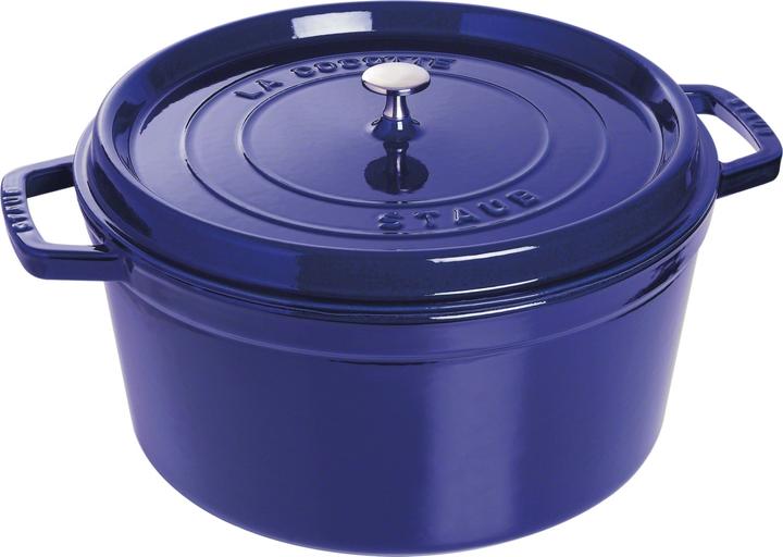 Staub Cocotte (30 cm, Braadpan + kasserol, Gietijzer)