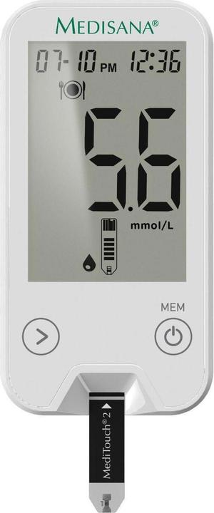 Actual product image Medisana MediTouch 2 mg/dL (Glucose monitors)