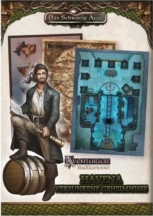 Image du produit DSA - Havena : Secrets engloutis - Jeu de cartes de la ville (Édition allemande) (Allemand)