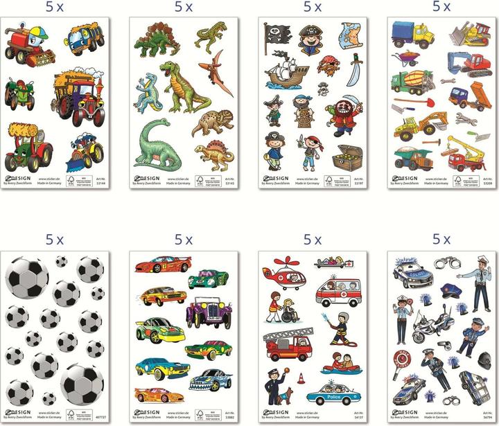 Actual product image Avery Assortment stickers