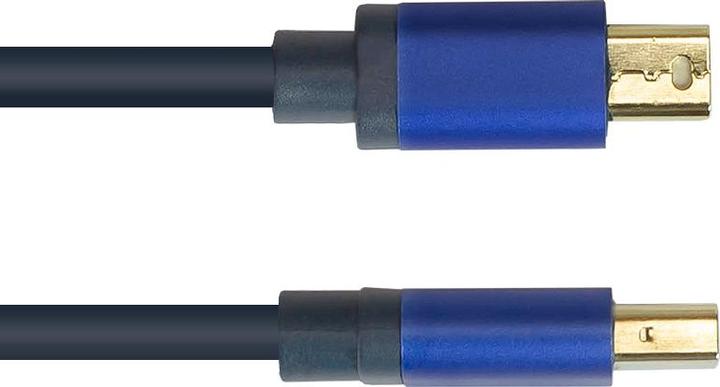 Image du produit Good Connections GC 4844-SF030B Mini DP 1.4 vers HDMI 2.0 A mâle 4Ka60Hz 3 m bleu (3 m, HDMI)