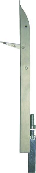 Actual product image Planet Door edge bolt KR for 2-leaf door closures Profilb (T-flat angle, 1 pcs.)