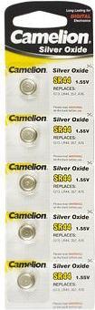 Image du produit Camelion Pile SR44 argent oxyde ( 5 pièces) (5 pcs, 28L, 159 mAh)