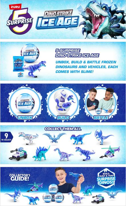Image du produit Zuru Dino Strike Ice Age