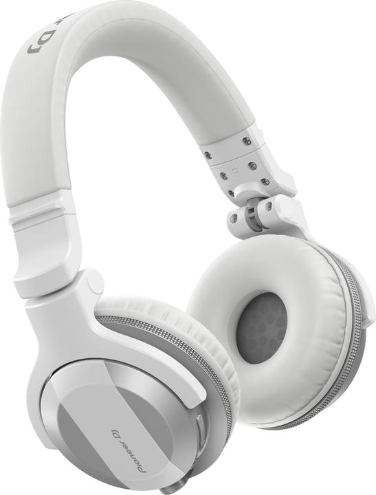 Pioneer DJ DJ HDJ-CUE1BT-W Bluetooth DJ Headphones (white) (No noise cancelling, 30 h, Cable, Wireless)