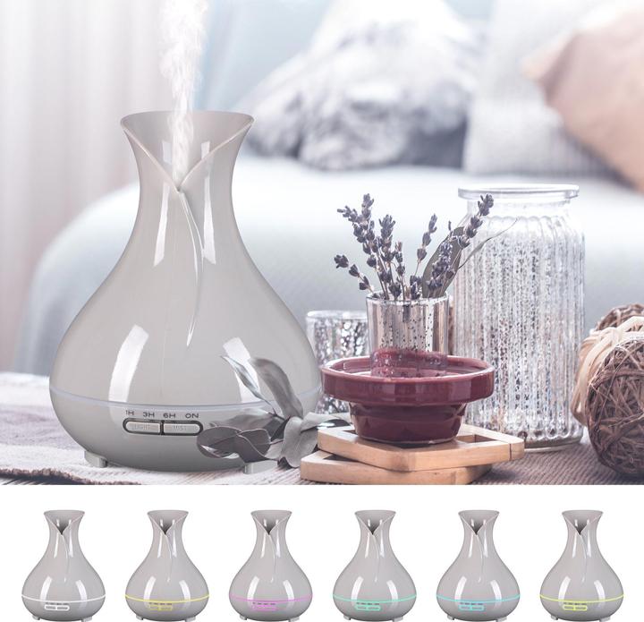 Immagine prodotto Sixtol Diffusore di aromi Vulcan grigio lucido 350ml (350 ml)