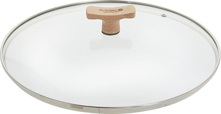Image du produit de Buyer Glasdeckel mit Holzknopf Ø 28cm passend zu 8780 & 8788 (28 cm, Bois, Verre, Métal)