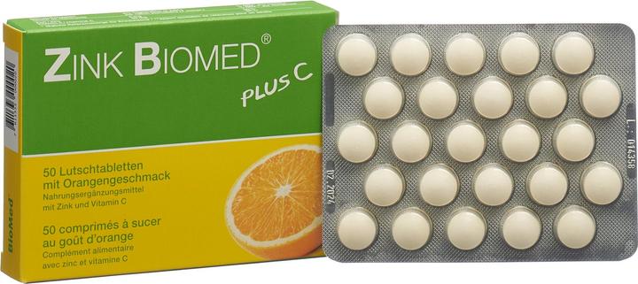 Produktbild Biomed Zink plus C (1 Stück, Tabletten, 40 g)