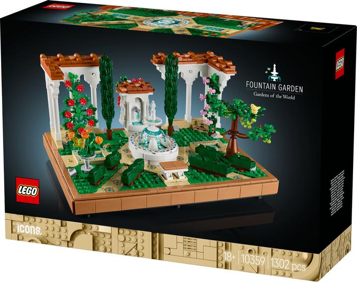 Produktbild LEGO Springbrunnen Garten (10359, LEGO Icons)