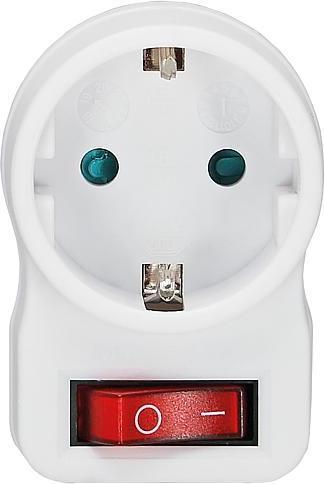 EGB Zwischenstecker mit beleuchtetem Schalter