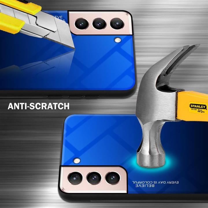 Produktbild Cadorabo TPU 2 Farben Glas Cover (Samsung Galaxy S21 5G)