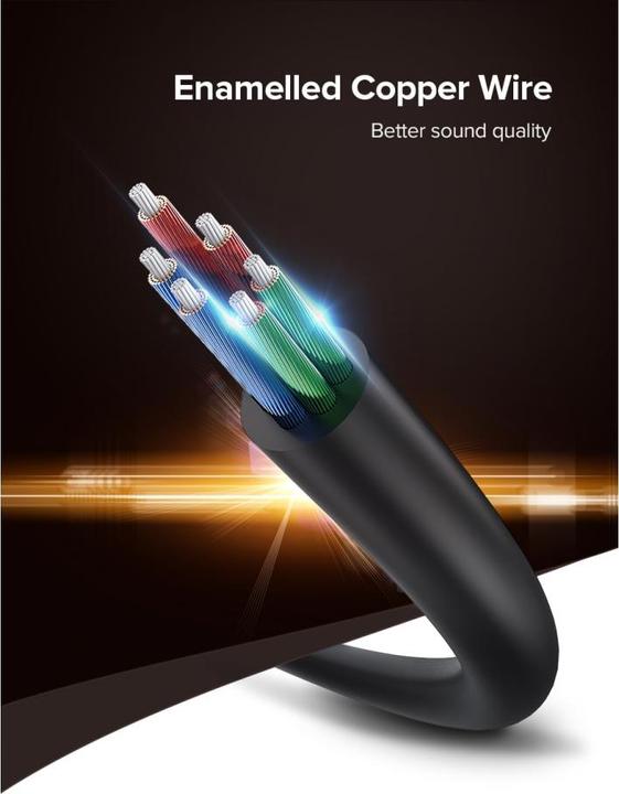 Actual product image Ugreen 3.5mm Stereo Audio Splitter (0.20 m, 3.5mm jack (AUX))