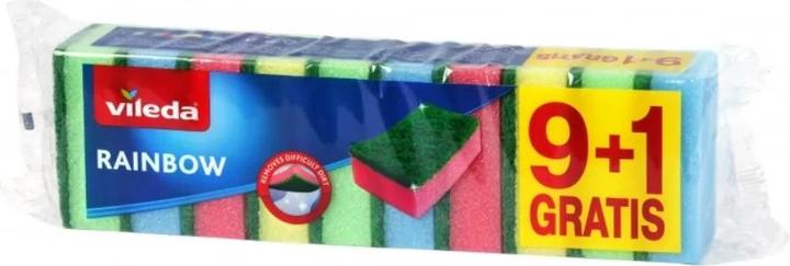 Image du produit Vileda Éponge de nettoyage Rainbow 10 pièces (10 pcs)
