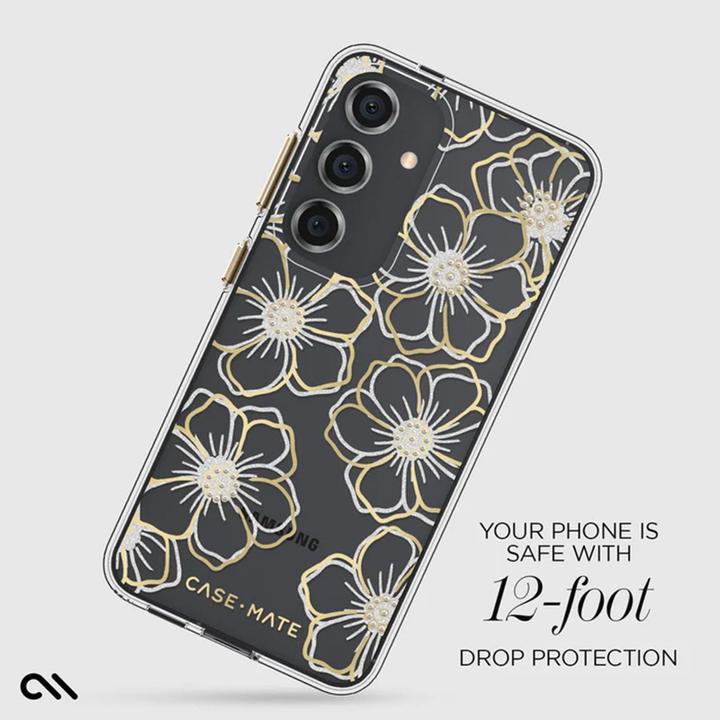 Actual product image Case-Mate Floral Gems (Samsung Galaxy S24)
