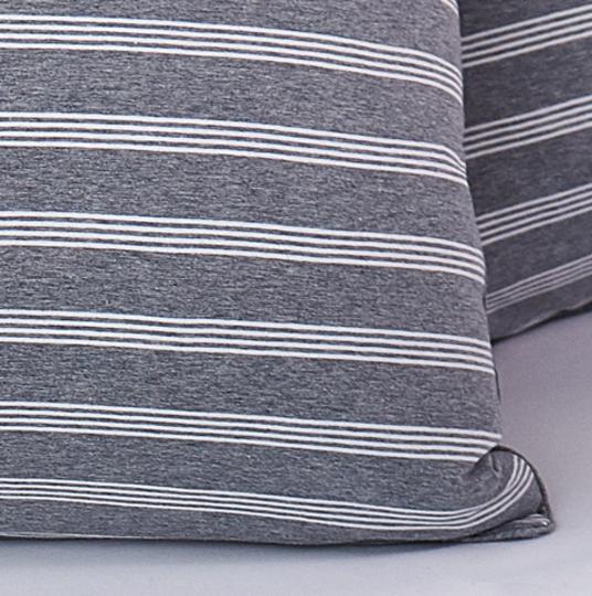 Produktbild Living Home Melange Jersey Double Face (Kopfkissenbezug, 50 x 70 cm)
