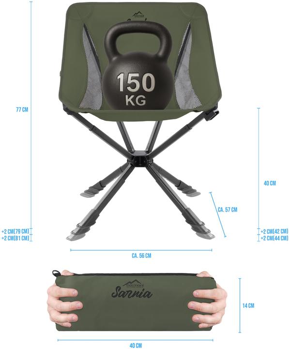 Produktbild Normani Campingstuhl Sarnia - 9693