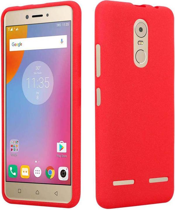 Actual product image Cadorabo TPU Frosted Cover (Lenovo K6 Power, lg K6)