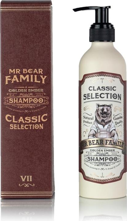 Actual product image Mr. Bear Family Golden Ember (250 ml, Liquid shampoo)