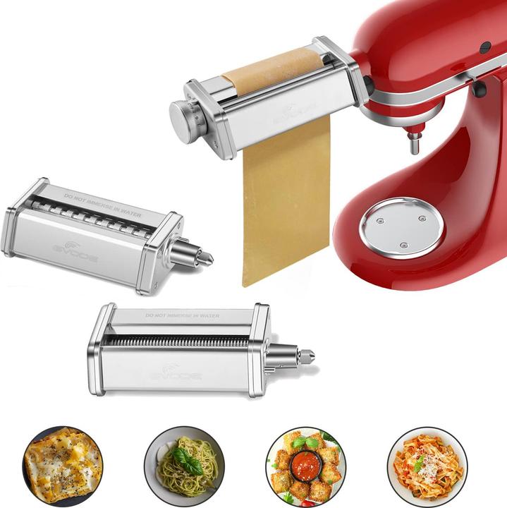 Actual product image Gvode Pasta Attachment for KitchenAid Stand Mixer
