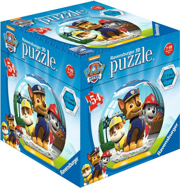 Actual product image Ravensburger 11917 Puzzle ball Paw Patrol 54 pieces (54 pieces)