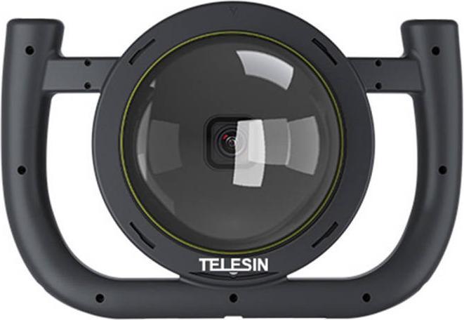 Image du produit Telesin Dome Port (One RS, Un R, Action Osmo, Osmo Action 3, Hero 11, Hero 10, Héros 9)