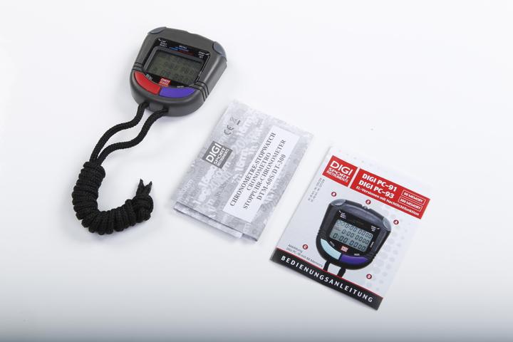 Immagine prodotto Digi Sport Cronometro DIGI PC-91, nero, senza luce notturna