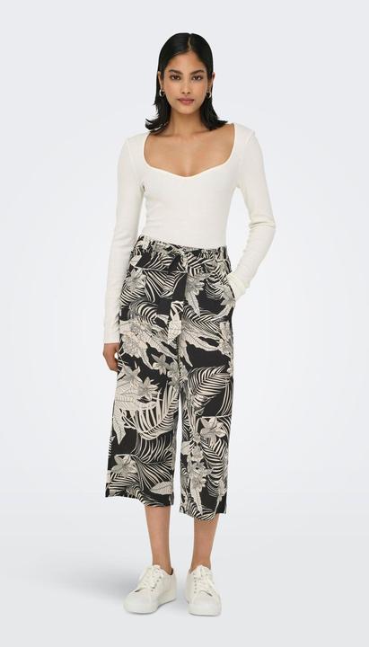 Produktbild Only ONLWINNER Normal geschnitten Palazzohose Palazzohose (40)