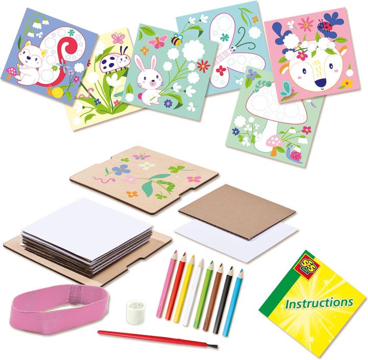Actual product image Ses Creative Craft Set Flower Press Inspired by nature