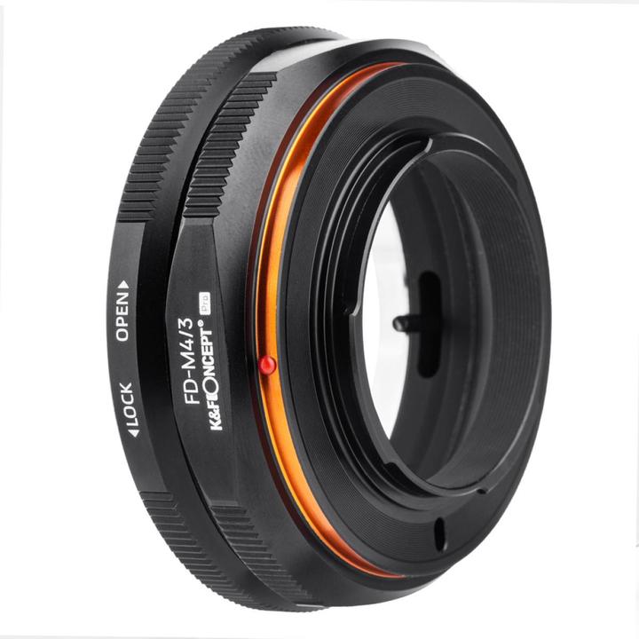 Actual product image K&F Concept M13125 High Precision Lens Adapter Mount, FD-M4/3