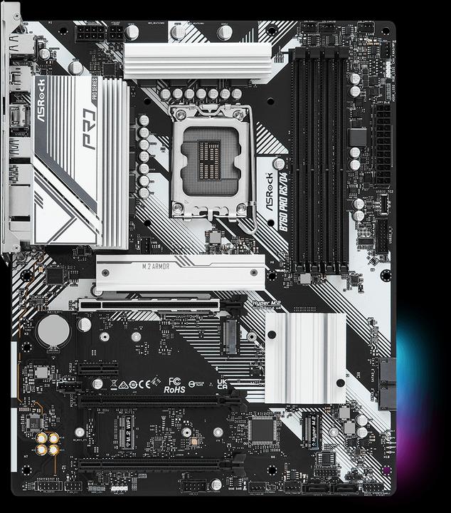 Produktbild AsRock B760 Pro RS/D4 (LGA 1700, Intel B760, ATX)