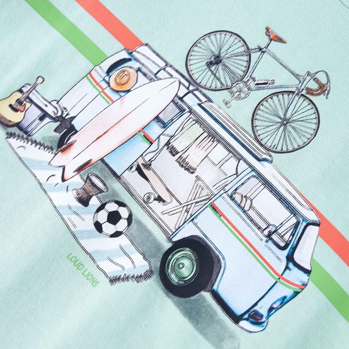 Immagine prodotto VidaXL Maglietta per bambini Verde menta chiaro 104,Materiale: 100 (104)