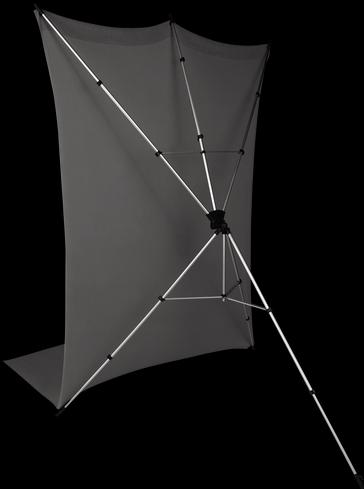 Produktbild Rollei X-Drop Hintergrund 3,0m Grau (300 cm)