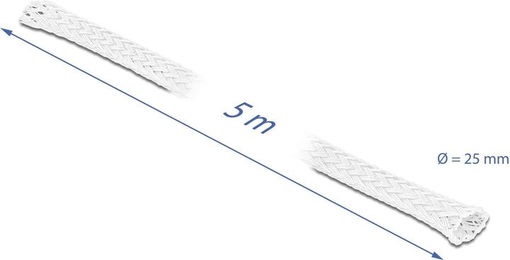 Actual product image Delock Braided sleeving (Cable conduit, 550 cm)