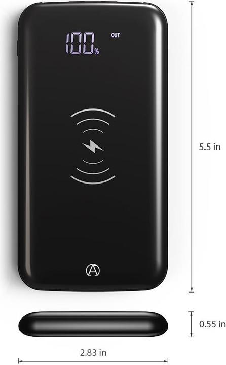 Image du produit Atra DP18 Wireless Powerbank (10000 mAh, 37 Wh)