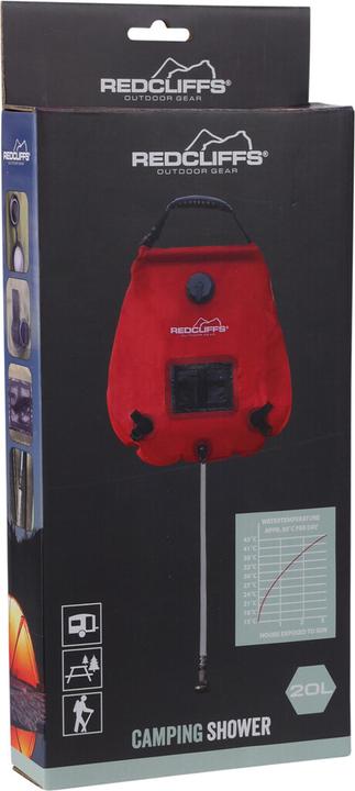 Produktbild Redcliffs Camping-Dusche mit Sprayer – 20 Liter