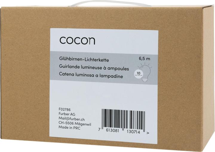 Produktbild Cocon LED-Lichterkette Glühbirne (6.50 m)