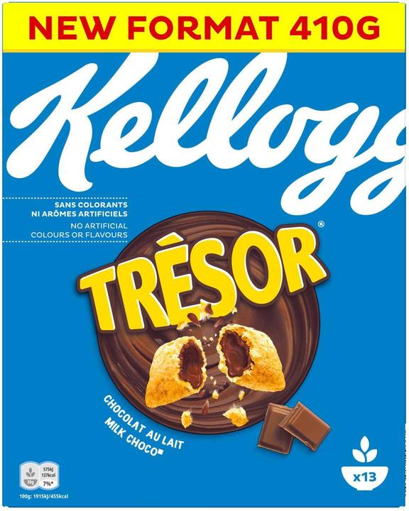 Immagine prodotto Kellogg's Cereali Mmmh...Tresor Milk Choco 410 g (410 g)