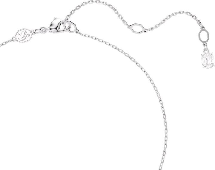Immagine prodotto Swarovski Collana Idyllia Fiocco di neve bianco con tagli diversi (Metallo Swarovski, 45 - 48 cm)
